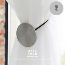 opparoom curtain strap Simple modern curtain hanging ball hook tied rope Curtain buckle Tied curtain strap