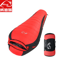 Down Sleeping Bag Adults Outdoor Adults Thickening Indoor Sepal Travel Camping Camping Camping Autumn Winter Warm Sleeping Bag