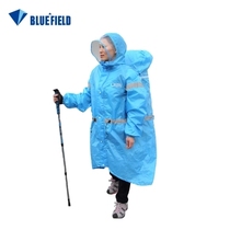 BLUEFIELD outdoor mountaineering hiking backpack multifunctional conjoined raincoat super light coat poncho for men and women