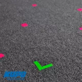 Купо импортированная флуоресцентная ярко -цветная лента 24 -миллиметровая сценическая пленка и телевизионная трансляция аудиоконтроллеров.