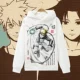 Naruto Sweatshirt Naruto Sasuke Áo khoác có mũ trùm đầu ngoại vi Quần áo mùa thu và mùa đông Quần áo hai chiều Anime nam và nữ - Carton / Hoạt hình liên quan