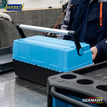 German HAZET Hachet imported plastic tool box folding plastic tool box parts storage box