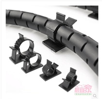 Back-glue Songbonding-type wiring tie fixing seat wire pipe fixer wire clamp line holding wire holder