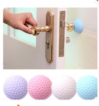 Door handle wall muted anti-collision cushion cushion cabinet door handle silenced anti-bumper sticker door One price