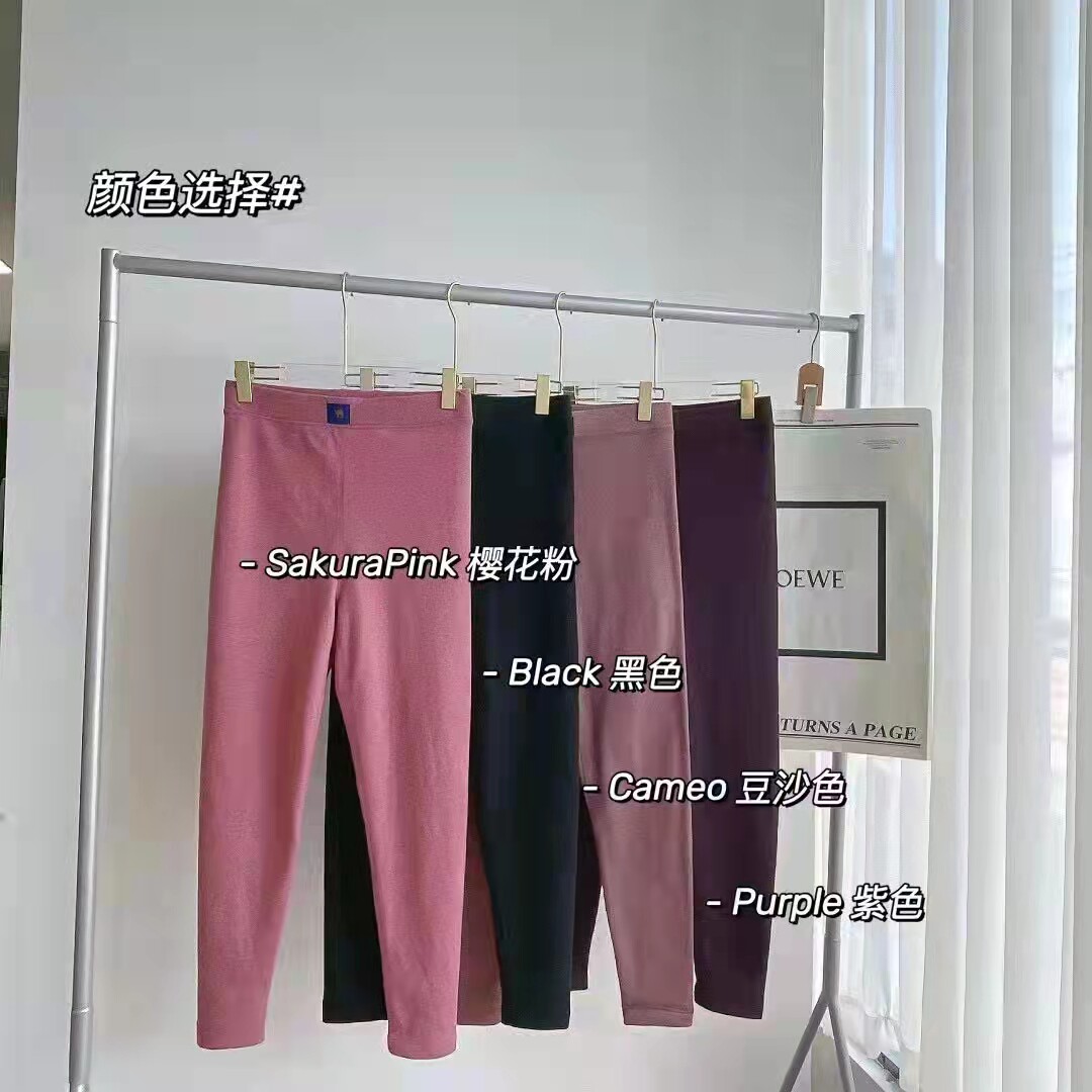 Couple's camel suede 3 s speed hot thickened with velvet composite warm pants