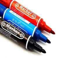 Stedan oily marker thick A8 double head oily marker black oily pen marker