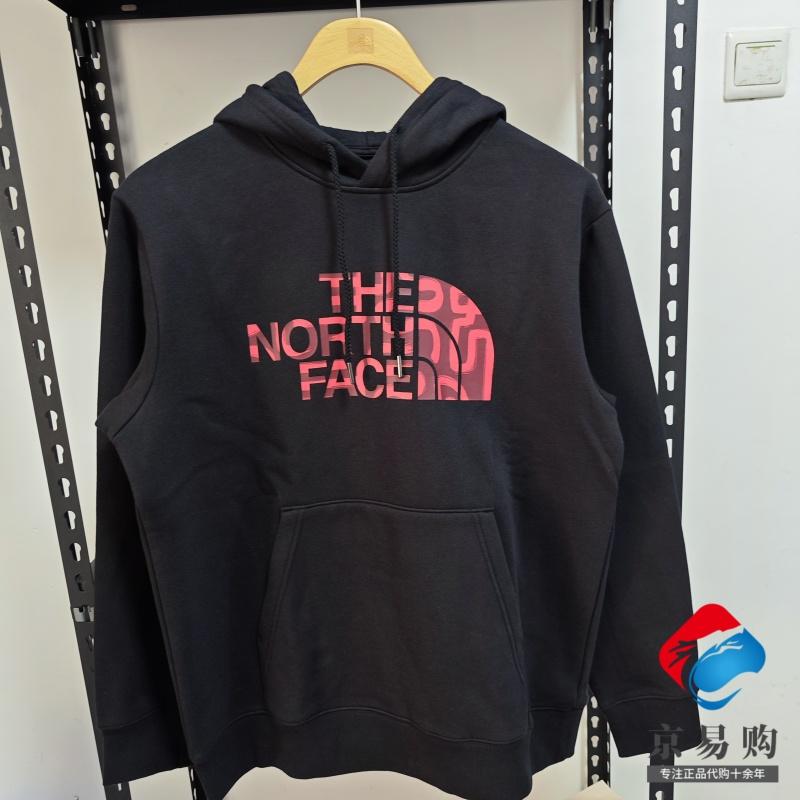 [in Stock] the North Face Men's and Women's Outdoor Fleece-Lined Warm Hooded Sweatshirt Hoodie | 8Cfv