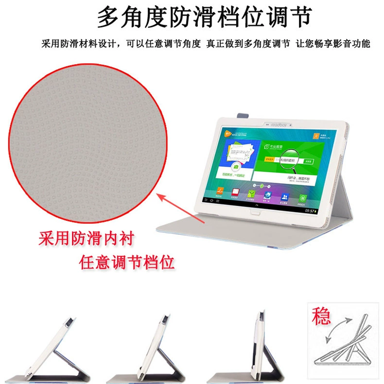 Tình yêu-School Boy G300 Tablet Sleeve 10,1 inch đọc trường hợp da Lạng G300 - Phụ kiện máy tính bảng