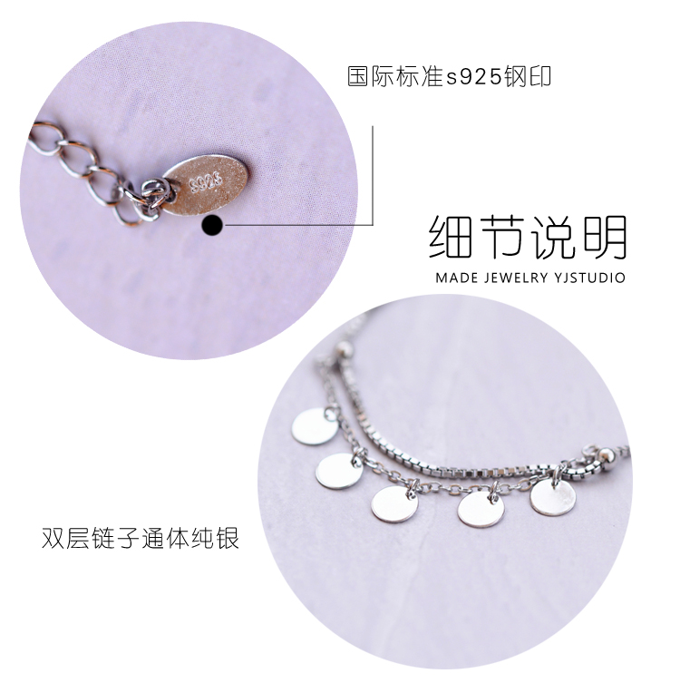 Chaine de cheville Femme OTHER   en Argenterie - Ref 3102863 Image 15