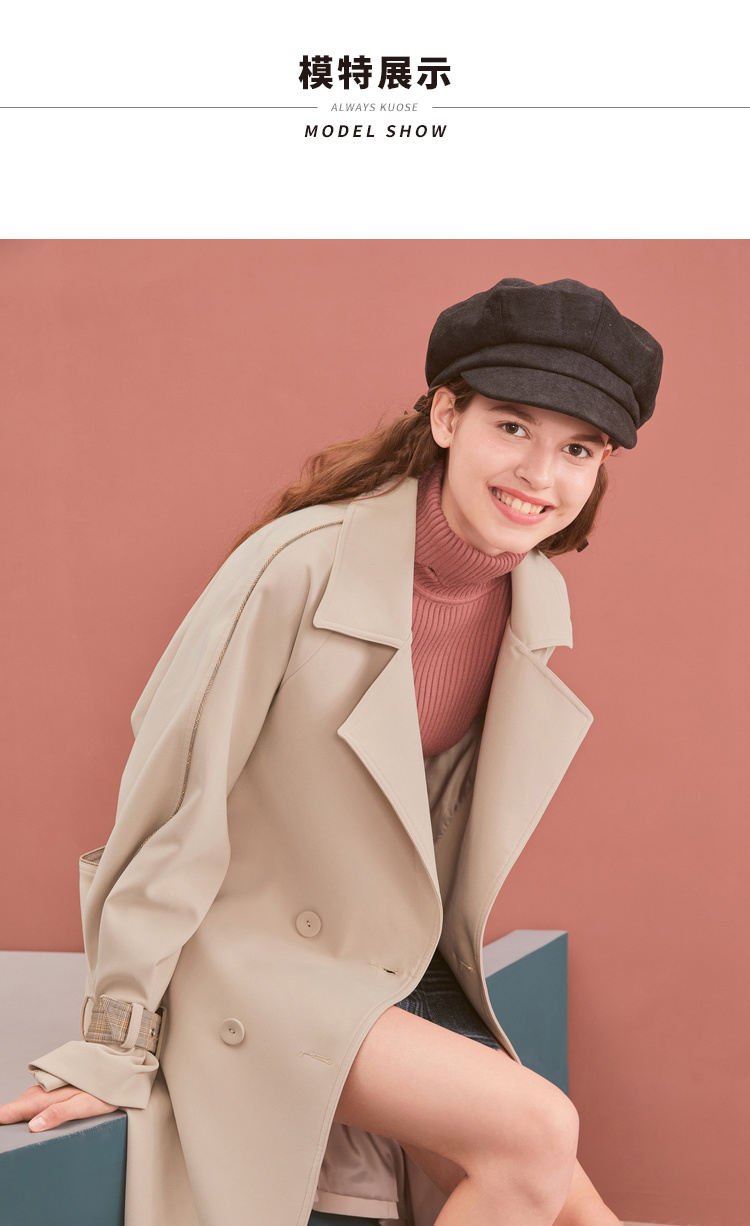 Trench pour femme KUOSE   en Polyester - Ref 3226771 Image 18