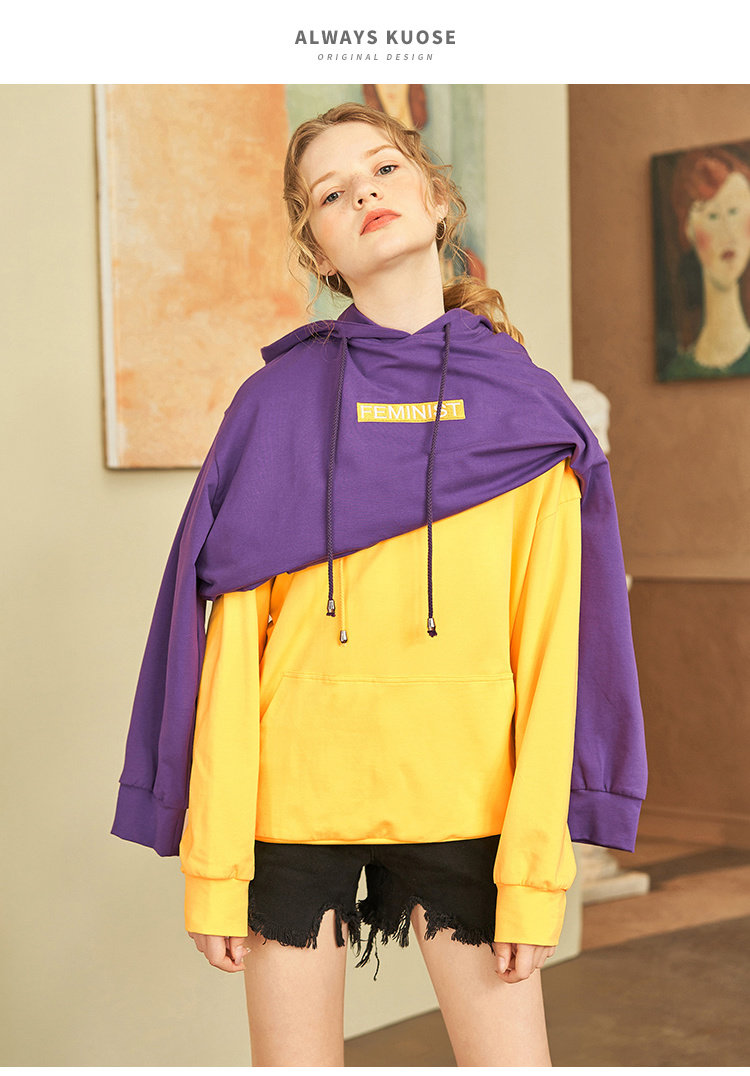 Sweatshirt femme KUOSE   en Coton - Ref 3216028 Image 9