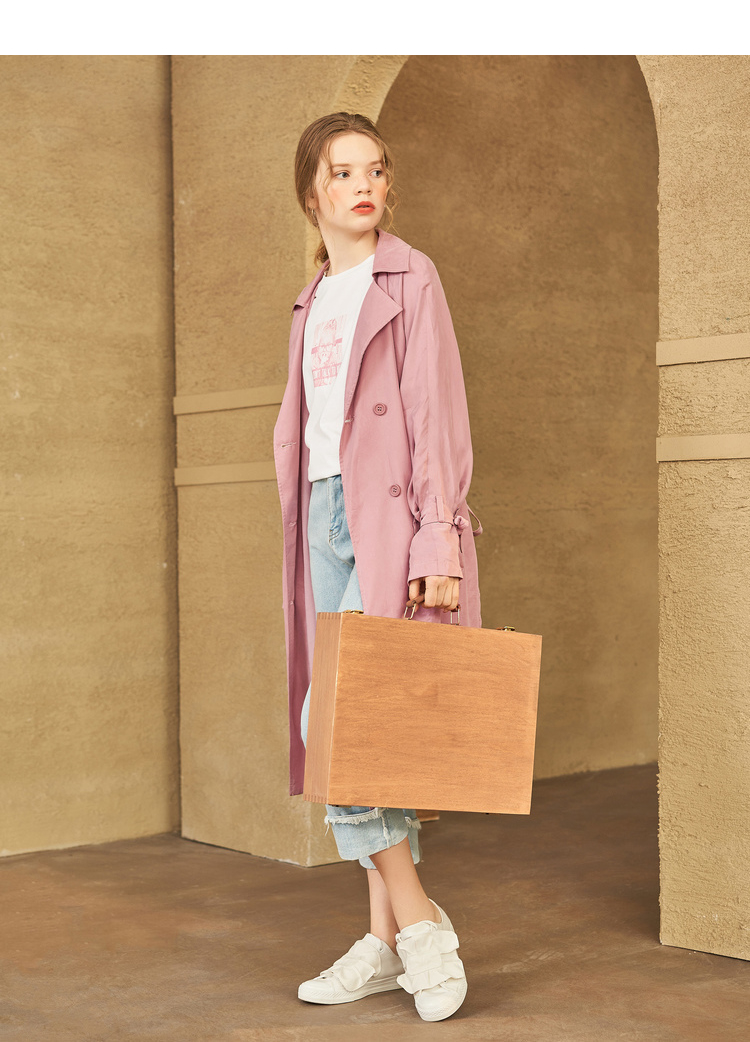 Trench pour femme KUOSE   en Polyester - Ref 3226513 Image 37