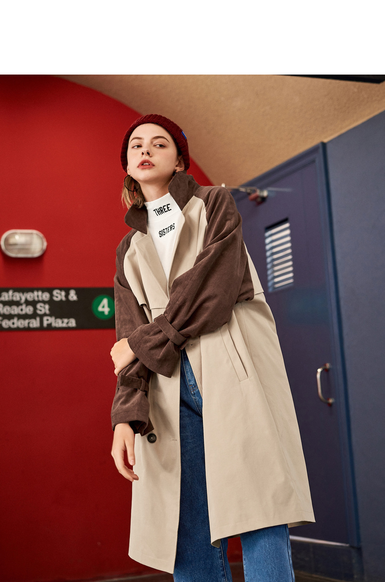 Trench pour femme KUOSE   en Polyester - Ref 3226789 Image 30