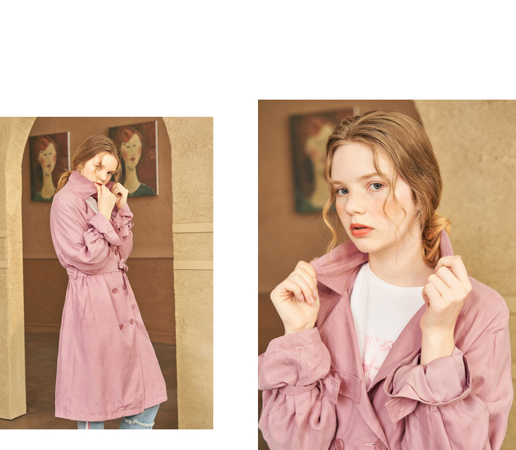 Trench pour femme KUOSE   en Polyester - Ref 3226513 Image 36