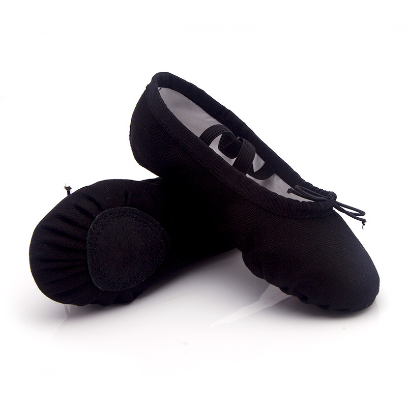 Men's black large size 46 size ballet belly dance female adult soft bottom practice yoga gymnastics cat claw dance shoes