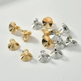 Золотая подвеска, серьги, аксессуары, 18 карат