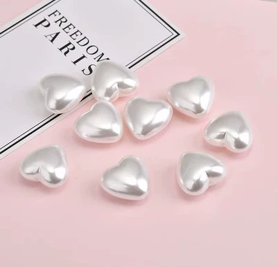 Серьги из жемчуга в виде сердечка ручной работы, аксессуары, белый чай улун Да Хун Пао, бусины