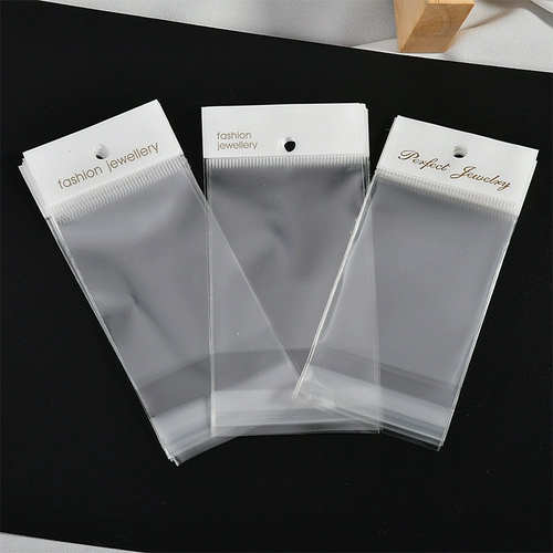 Аксессуар для волос ручной работы, серьги, упаковка, пластиковые прозрачные аксессуары