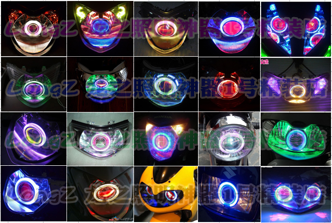 Yamaha Yamaha RCY xe sắc nét FY125T-3Y bay đại bàng Lin Hai RAY125 xenon đèn pha ống kính - Đèn HID xe máy đèn trắng xe máy