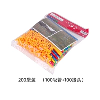 200 мешков (100 соломинок +100 соединение)