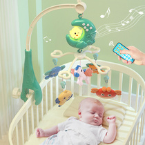 British newborn bed bell baby bedside rattle rotating music baby soothing toy pendant hanging