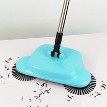 Hand push floor sweeper household lazy sweeping artifact washing broom dustpan floor mopping machine broom broom broom