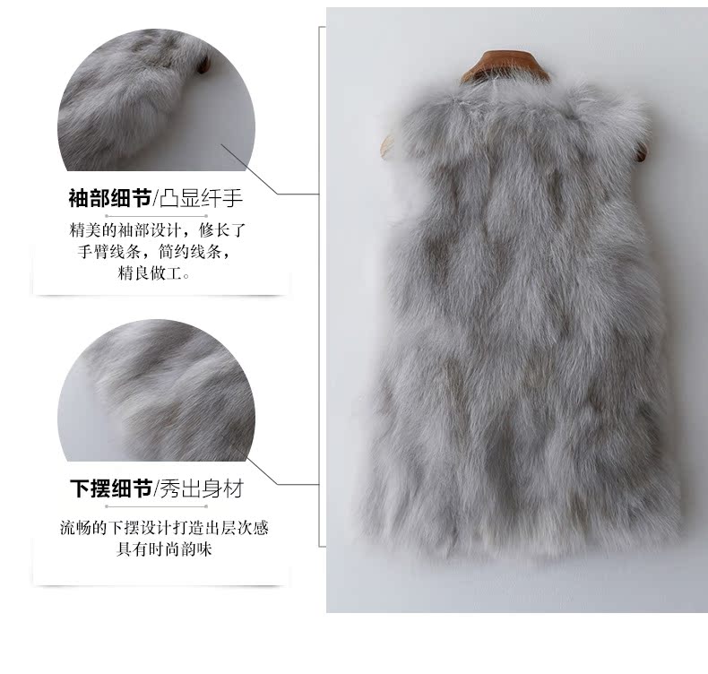 Manteau de fourrure femme - Ref 3173355 Image 10