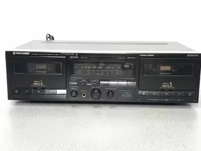 PIONEER CT-W530R dual-deck recording and recording tape machine Loop playback recording tape imported from Japan