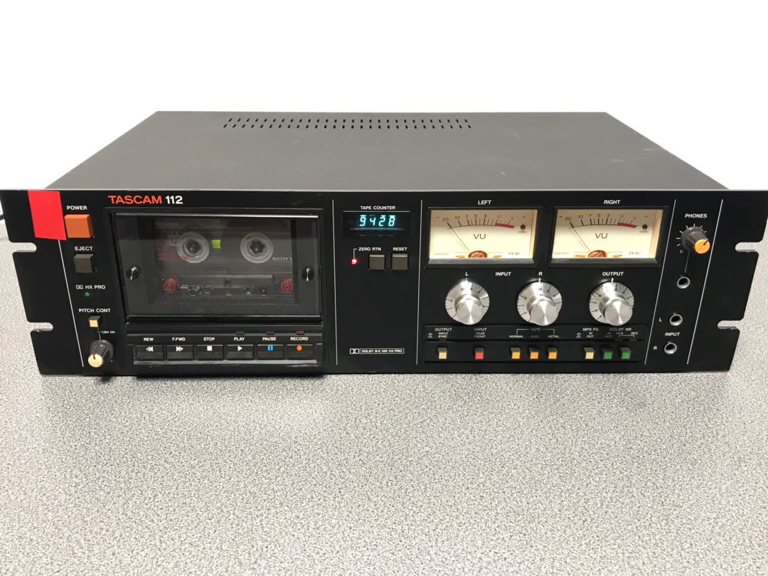 その他 TASCAM 112 Japanese tascam 112 cassette deck machine: the perfect collision