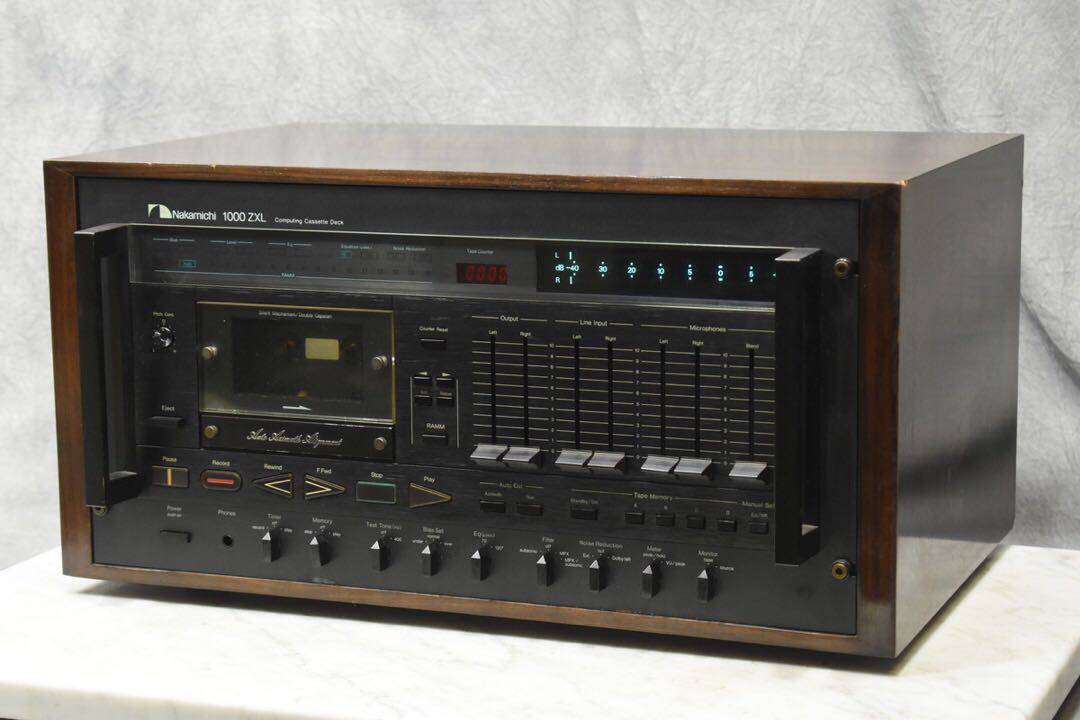 Japan Nakamichi Nakamichi 1000ZXL Three Magnetic Heads Tapes Cassette Machine Original imported 100V Voltage