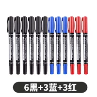 6824 улучшенная версия с двумя головками, 6 черных + 3 красных + 3 синих