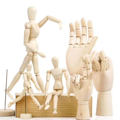 Деревянная кукла, комиксы, деревянный человек, 12 дюймов, 30см, 10 дюймов