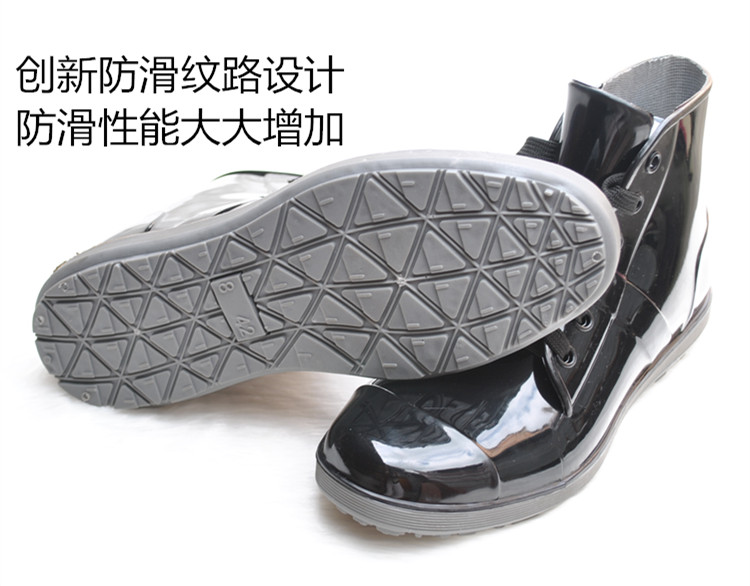 Chaussures - bottes caoutchouc homme - semelle plastique - Ref 959010 Image 13