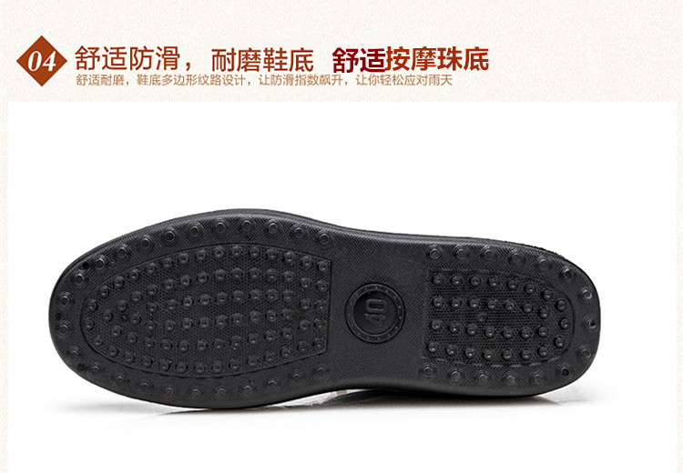 Giày đi mưa đặc biệt cho nam cộng với giày cao su nhung dép đi mưa nam