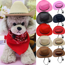 Pet toys cowboy hats for cats and dogs wearable cute pet mini hats holiday party gifts pet hats