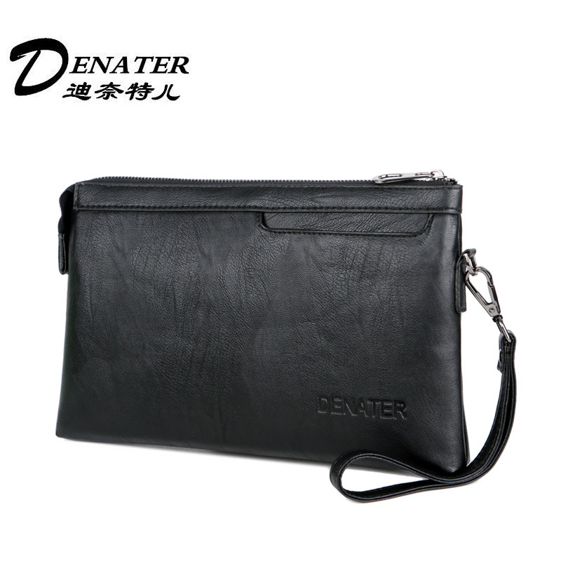 Men's handbags new men's large-capacity envelope bags men's casual clutch bags clutch bags trendy men's business men's bags