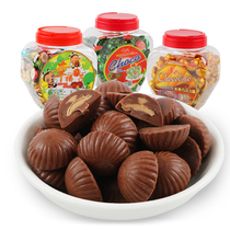 Big canned Net red snack peanut butter sandwich chocolate bulk wedding candy chocolate candy