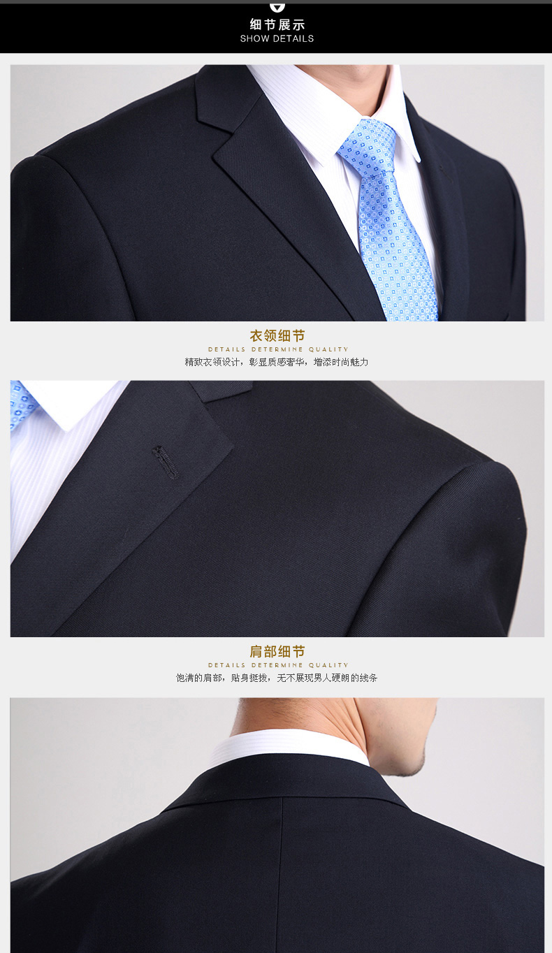 Bộ đồ vest nam ba mảnh cỡ trung tuổi quần dài nam