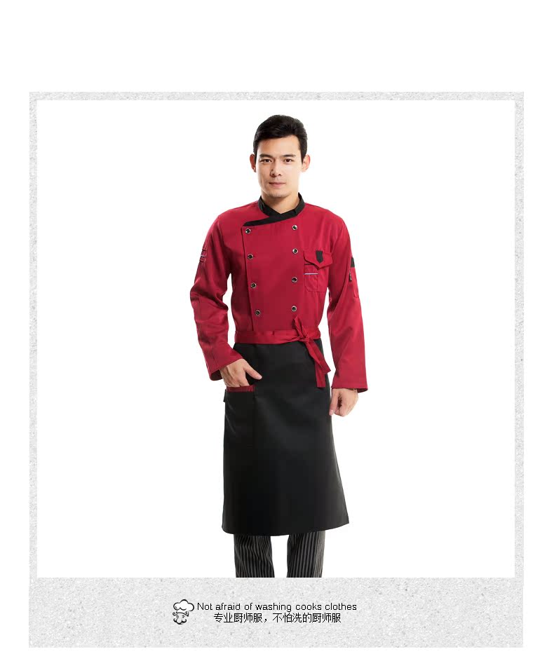 Tenue de cuisinier en coton - Ref 1911208 Image 14