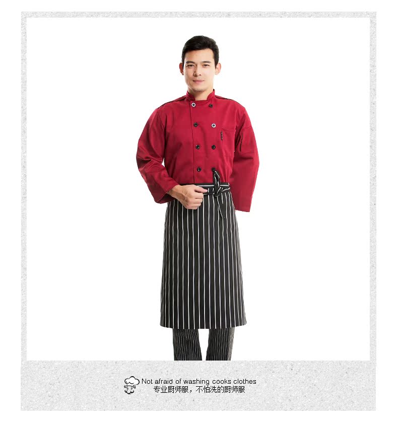 Tenue de cuisinier en coton - Ref 1911205 Image 15