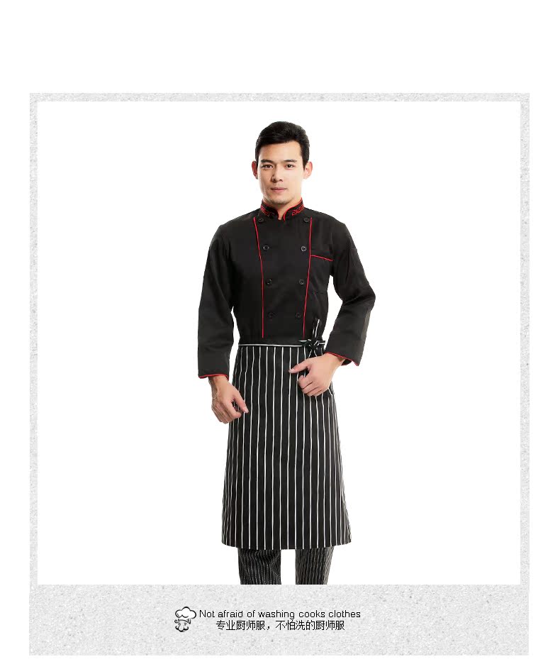 Uniforme de cuisinier en coton - Ref 1911207 Image 14
