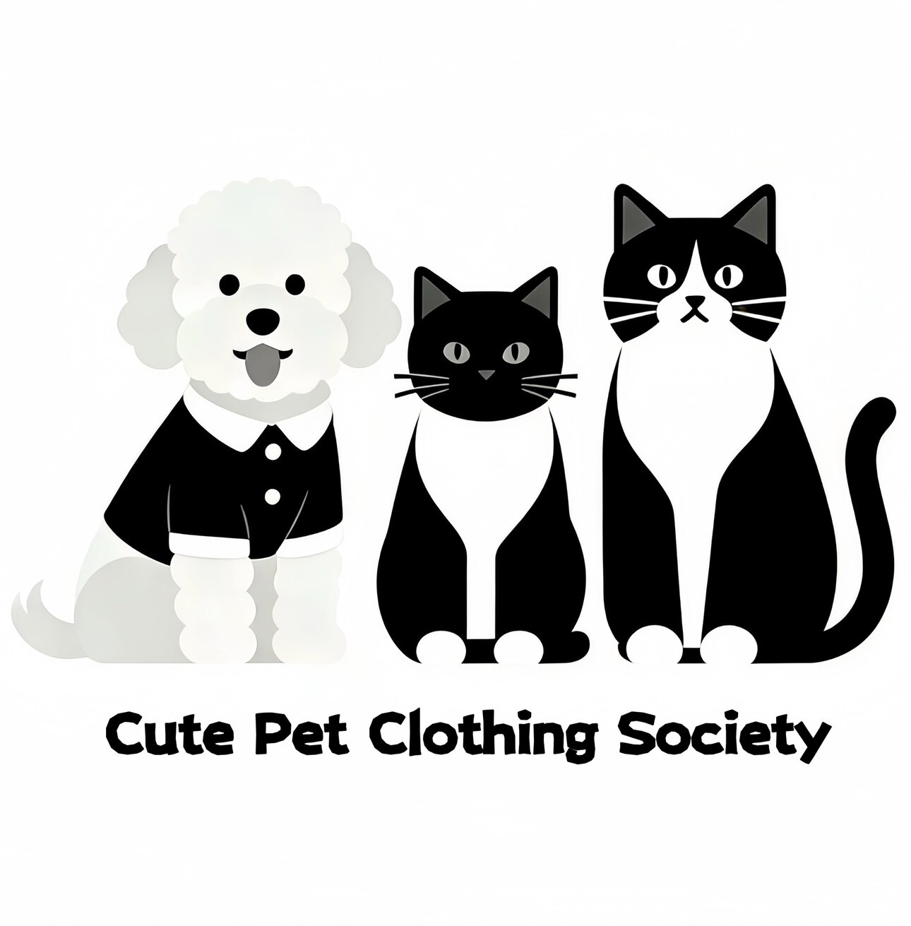 萌宠新衣宠物用品的LOGO