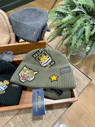 Ralph lauren, классическая шерстяная вязаная шапка подходит для мужчин и женщин