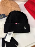 Ralph lauren, классическая пони, удерживающая тепло шерстяная вязаная шапка