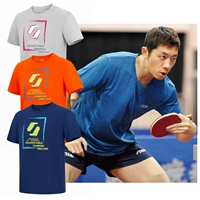 Быстросохнущая футболка с коротким рукавом для настольного тенниса, шорты для тренировок, спортивный костюм