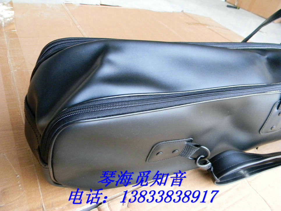 Factory direct sales piano bag high-grade erhu double piano bag high-grade leather fabric fancier back double piano