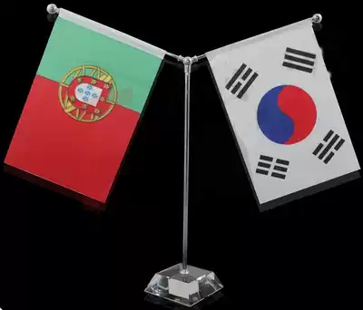 Holiday special crystal table flag base table flag chess pole Table flag base small flag seat small chess pole manufacturer