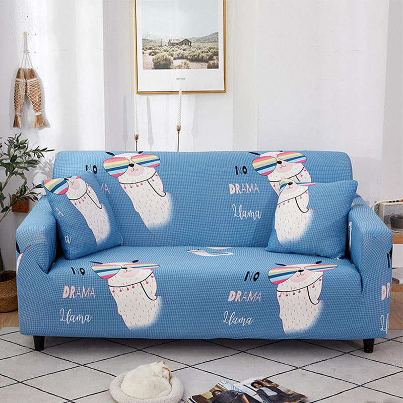 Sofa cover universal all-bag swastika with elastic European style sofa cushion cloth art sloth sofa cover full cover dust-proof all four seasons