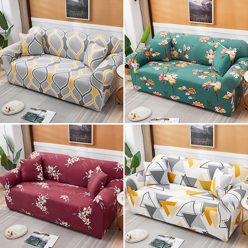 123 Composition Elastic Sofa Cover All-bag swastika Can Sloth Sofa Cushion Bed Bag Non-slip All Season Universal