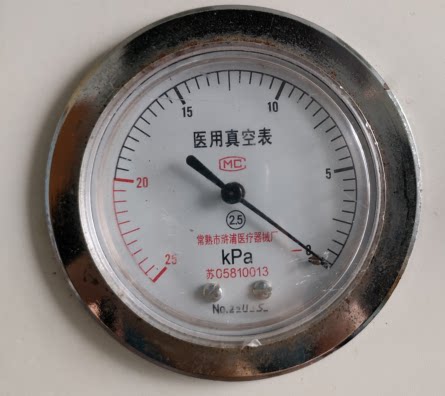 常熟浒浦压力表医疗配件-0-25MPa